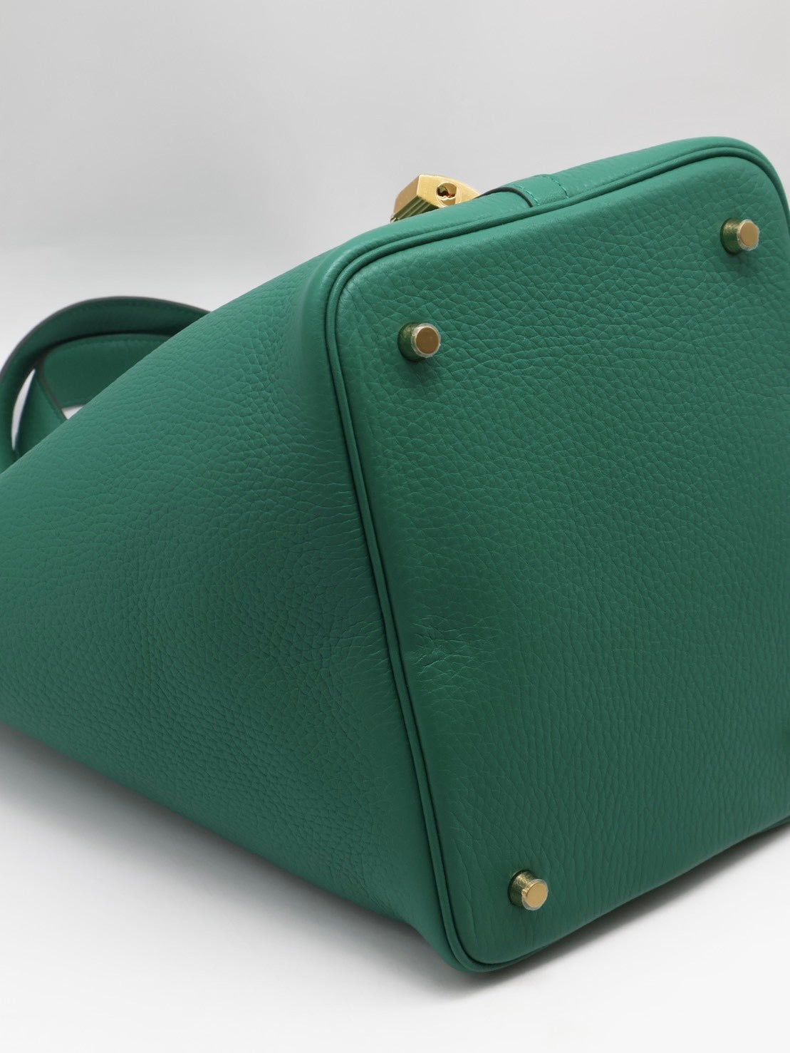 HERMES Picotin 22 - 絲絨綠金 B