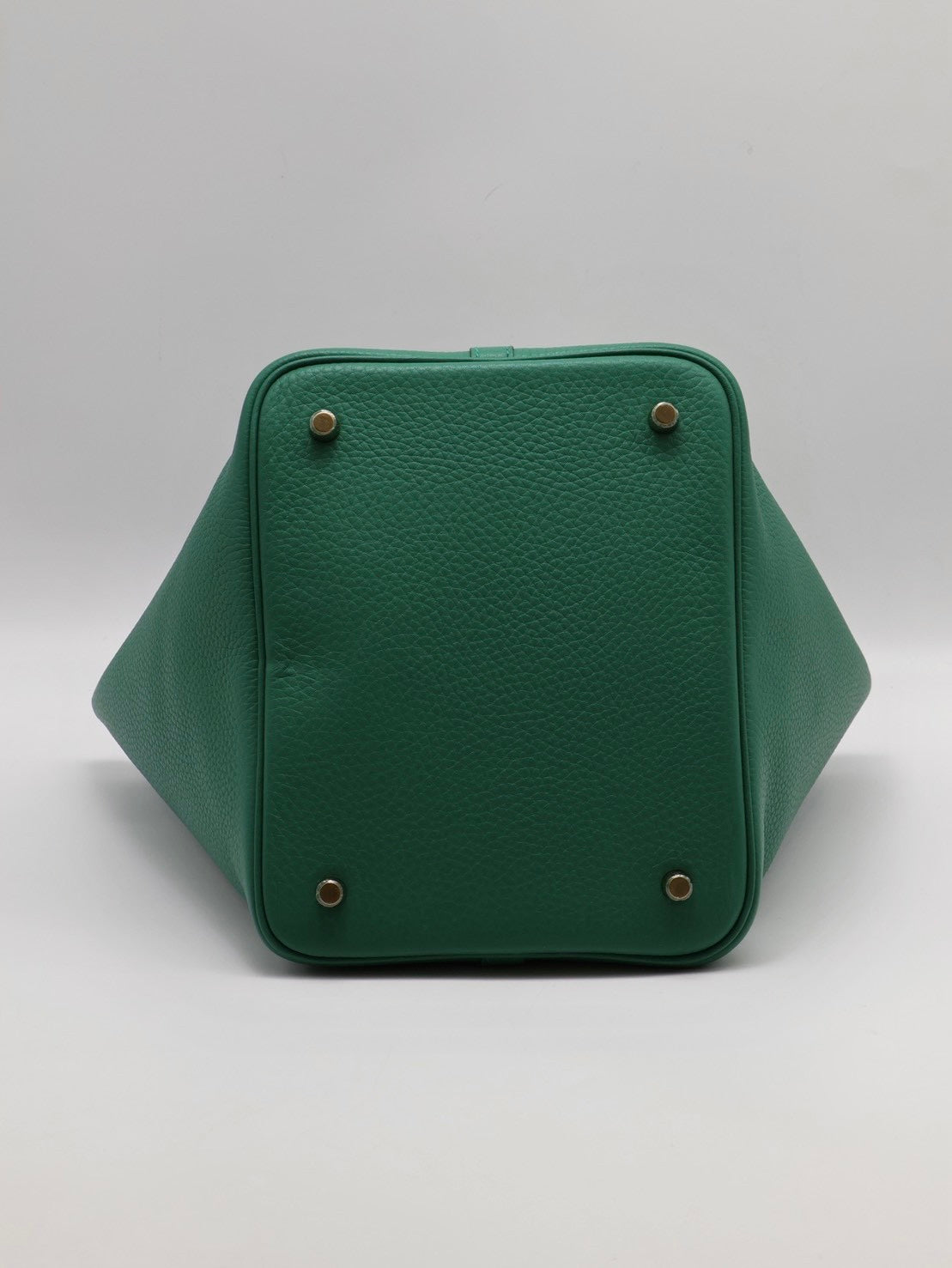 HERMES Picotin 22 - 絲絨綠金 B