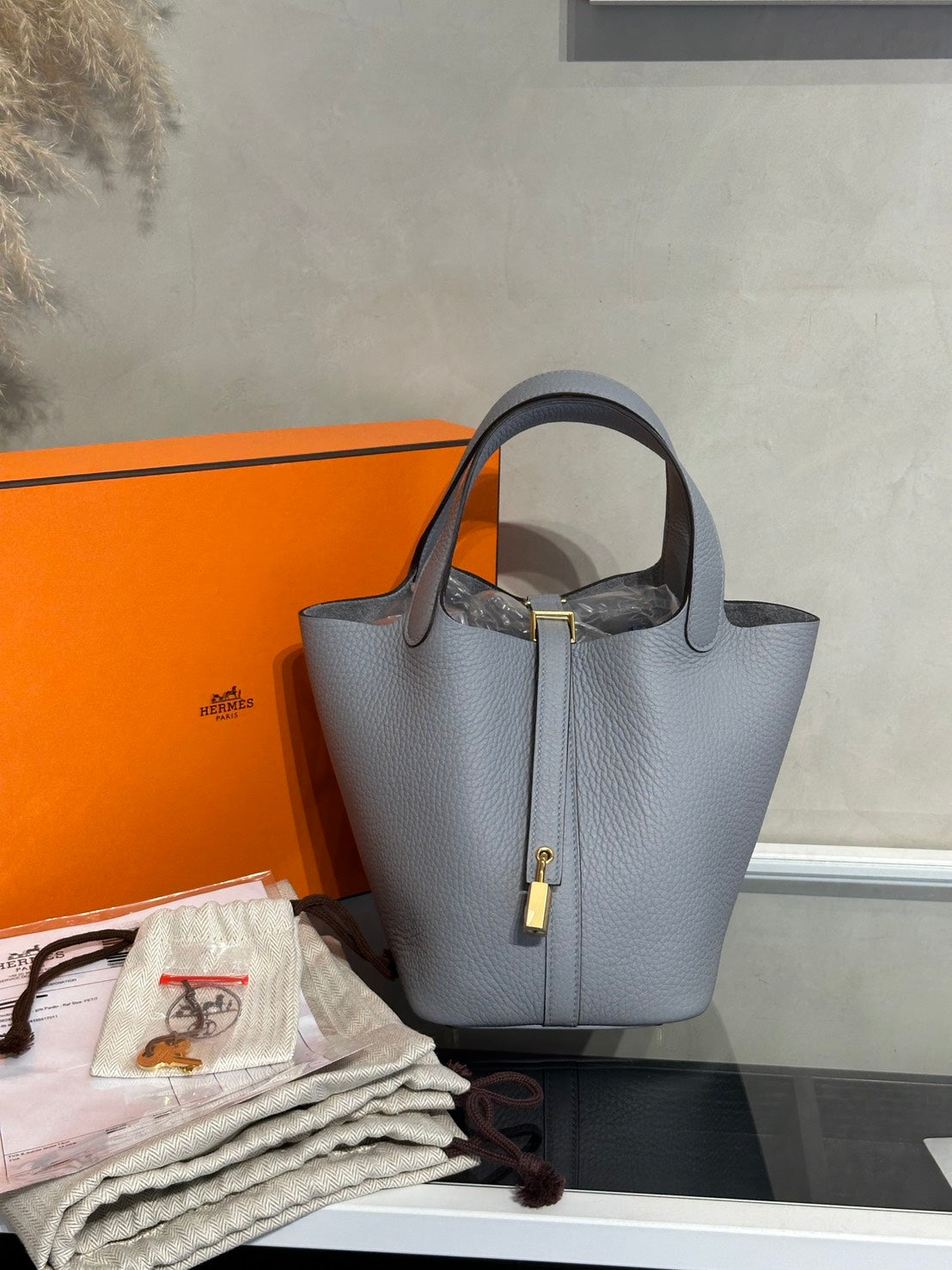 HERMES Picotin 18 - Gris Pantin P0 木偶灰 K