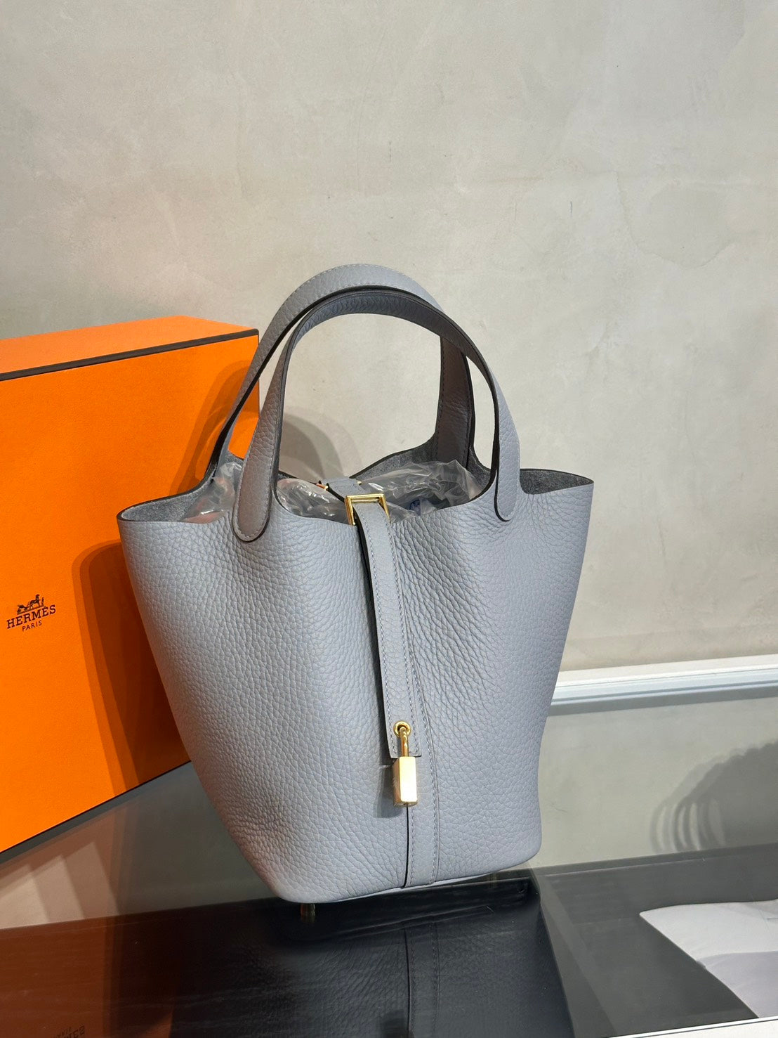 HERMES Picotin 18 - Gris Pantin P0 木偶灰 K