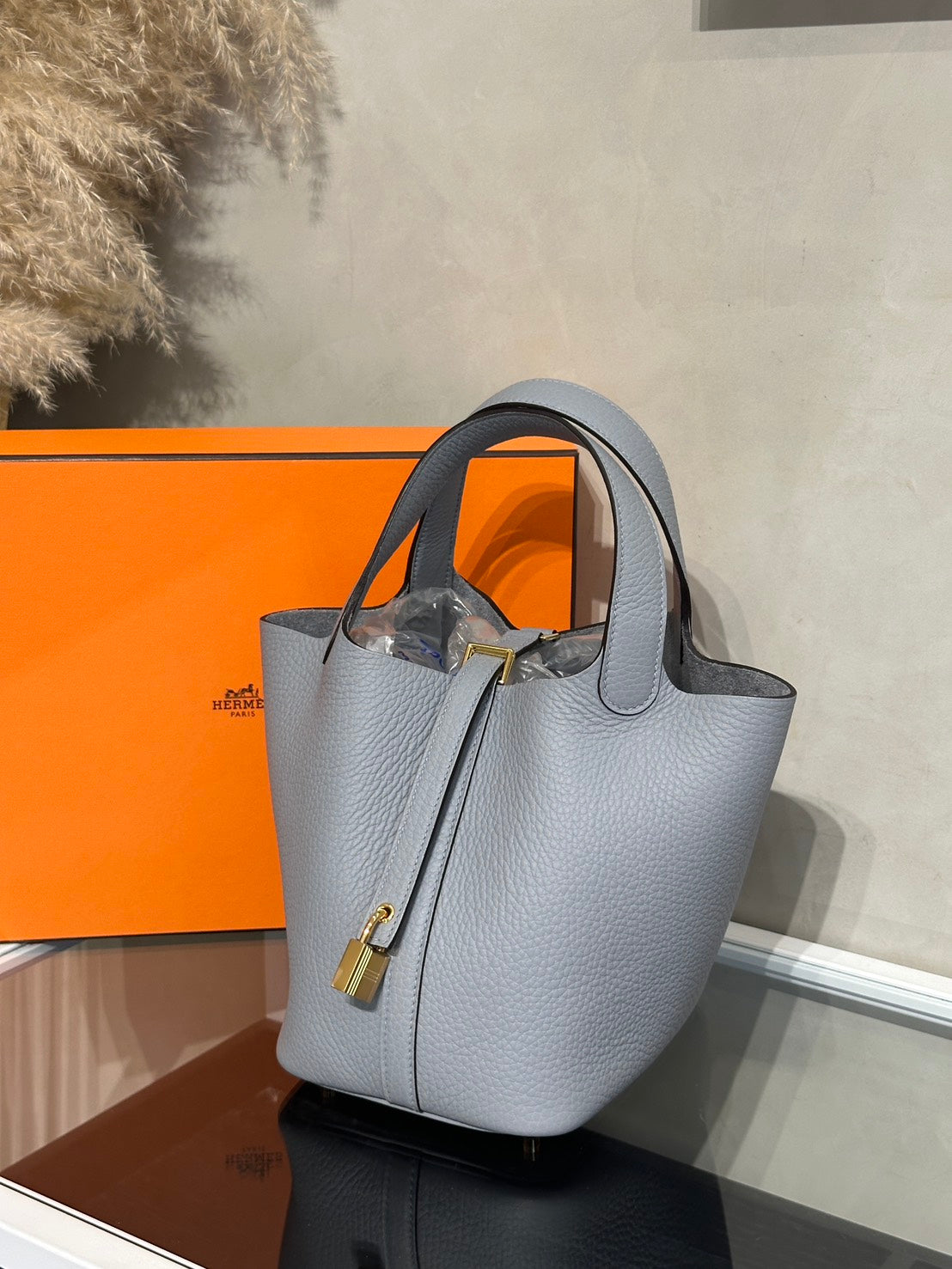 HERMES Picotin 18 - Gris Pantin P0 木偶灰 K