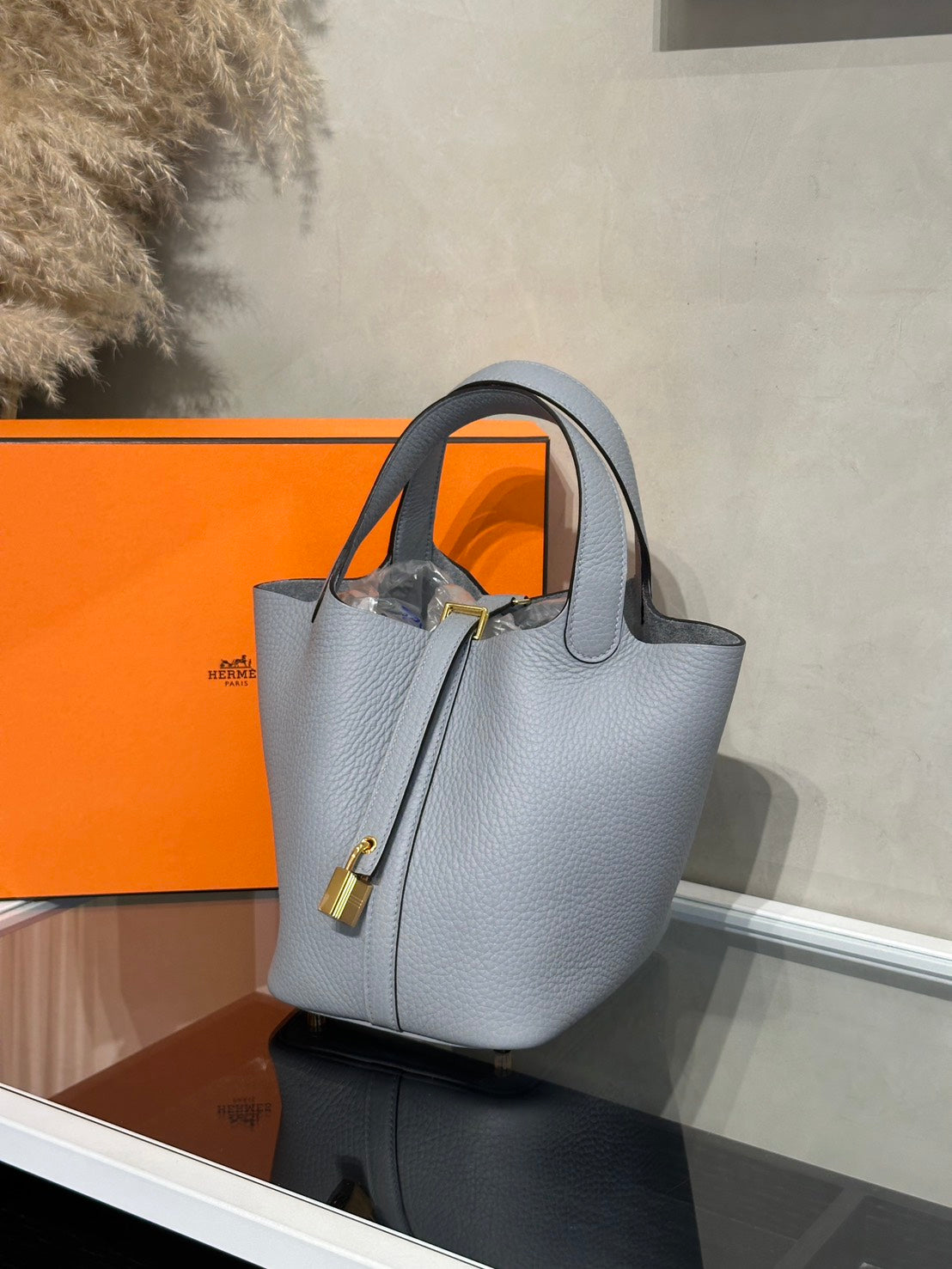 HERMES Picotin 18 - Gris Pantin P0 木偶灰 K