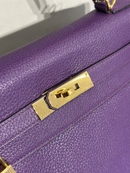 HERMES Kelly 32 - Ultraviolet 5L 極度紫 🄿