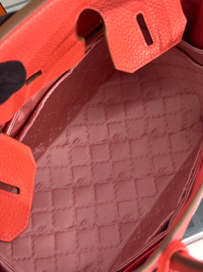 HERMES Birkin 30 - Rose Texas 0E 德克薩斯粉銀 🅁