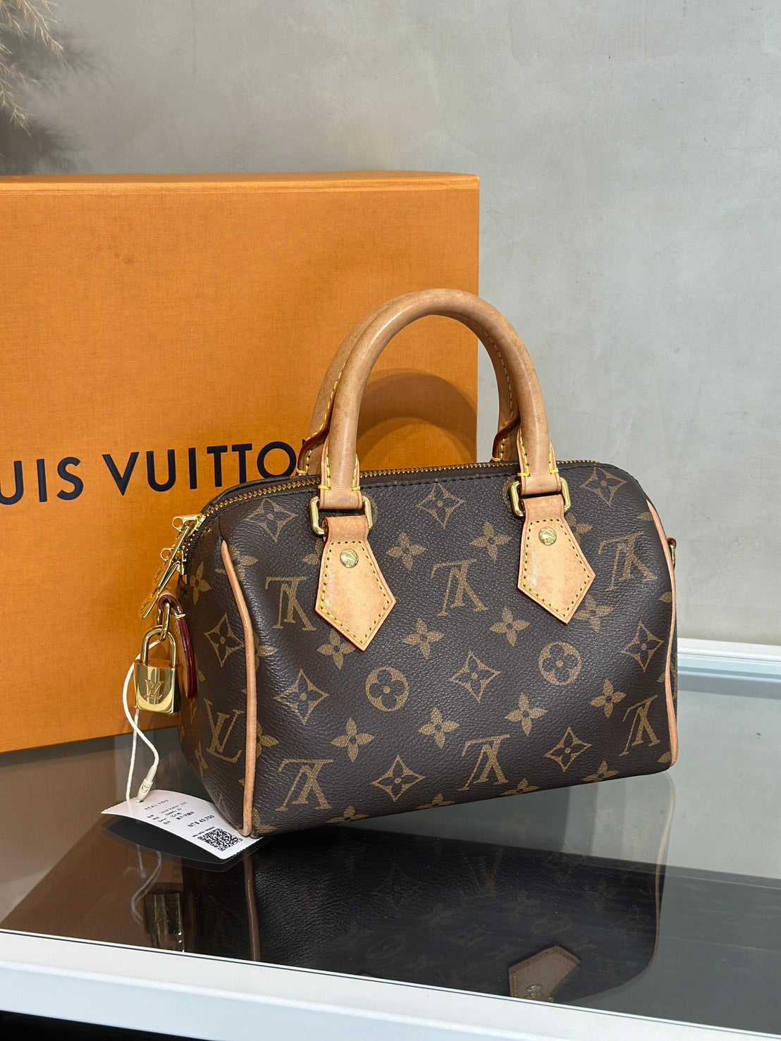 LOUIS VUITTON Speedy Bandouliere 20 - 黑邊背帶