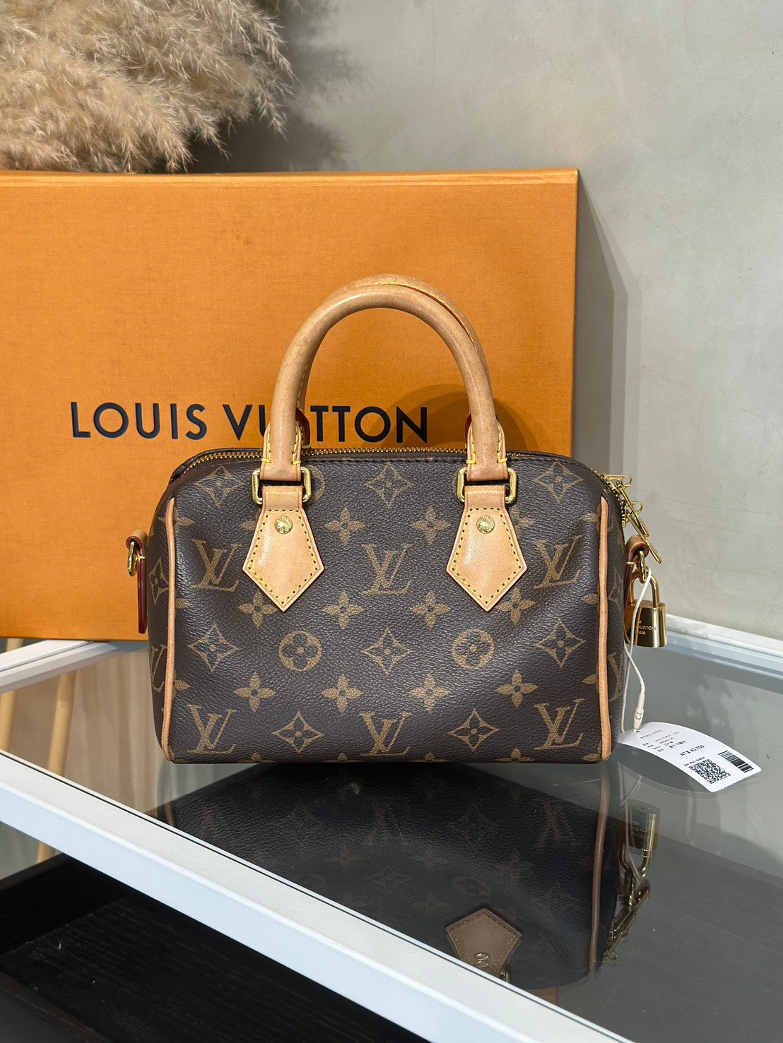 LOUIS VUITTON Speedy Bandouliere 20 - 黑邊背帶