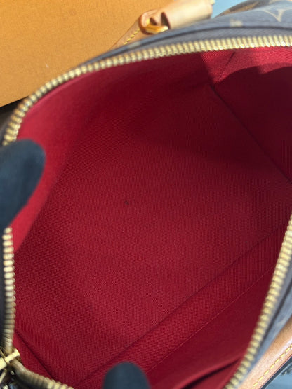 LOUIS VUITTON Speedy Bandouliere 20 - 黑邊背帶