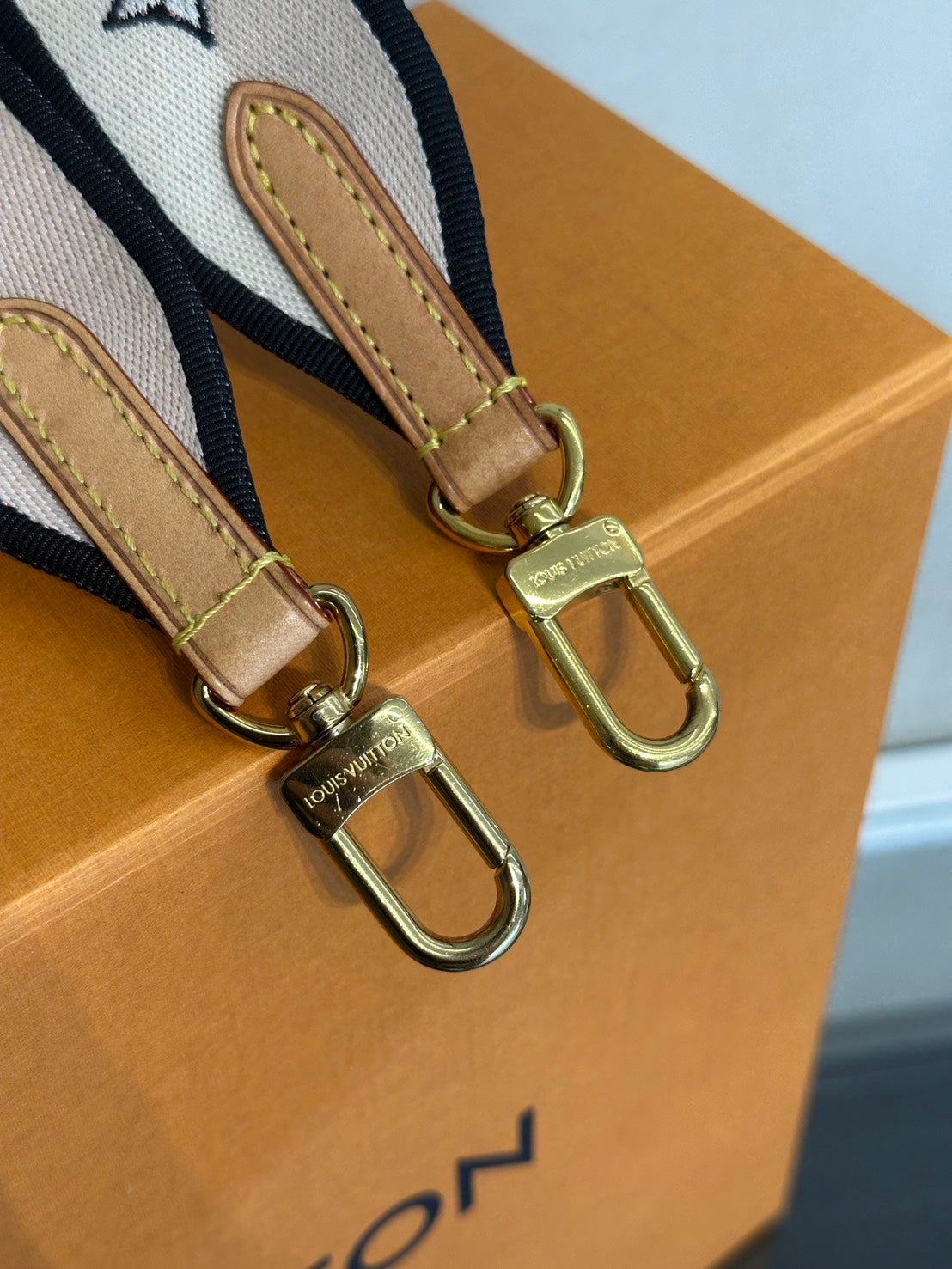 LOUIS VUITTON Speedy Bandouliere 20 - 黑邊背帶