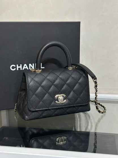 CHANEL Coco Handle - Mini黑金