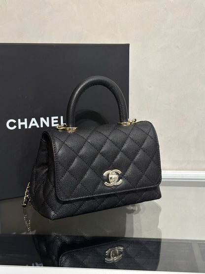 CHANEL Coco Handle - Mini黑金