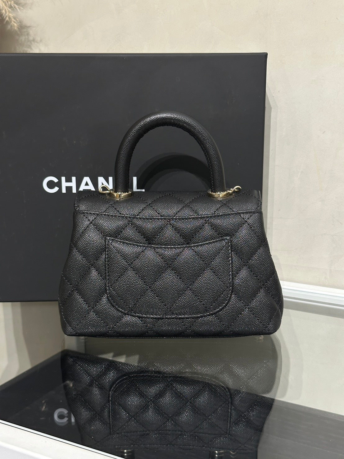 CHANEL Coco Handle - Mini黑金