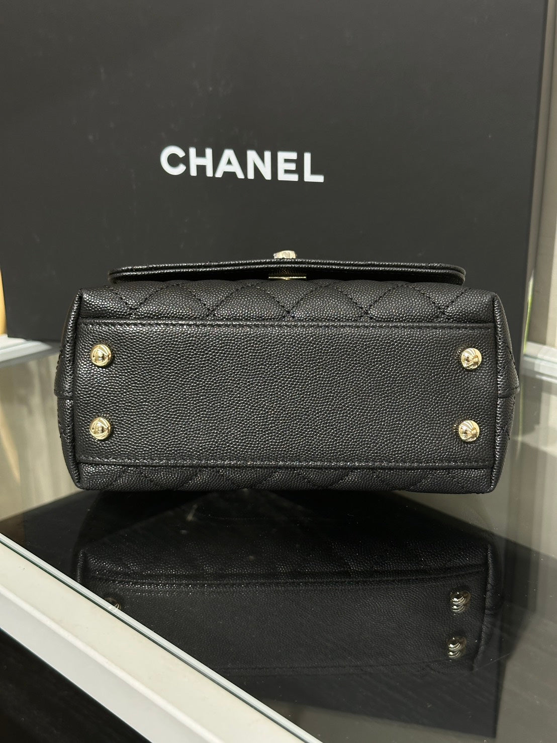 CHANEL Coco Handle - Mini黑金