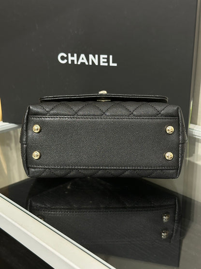 CHANEL Coco Handle - Mini黑金