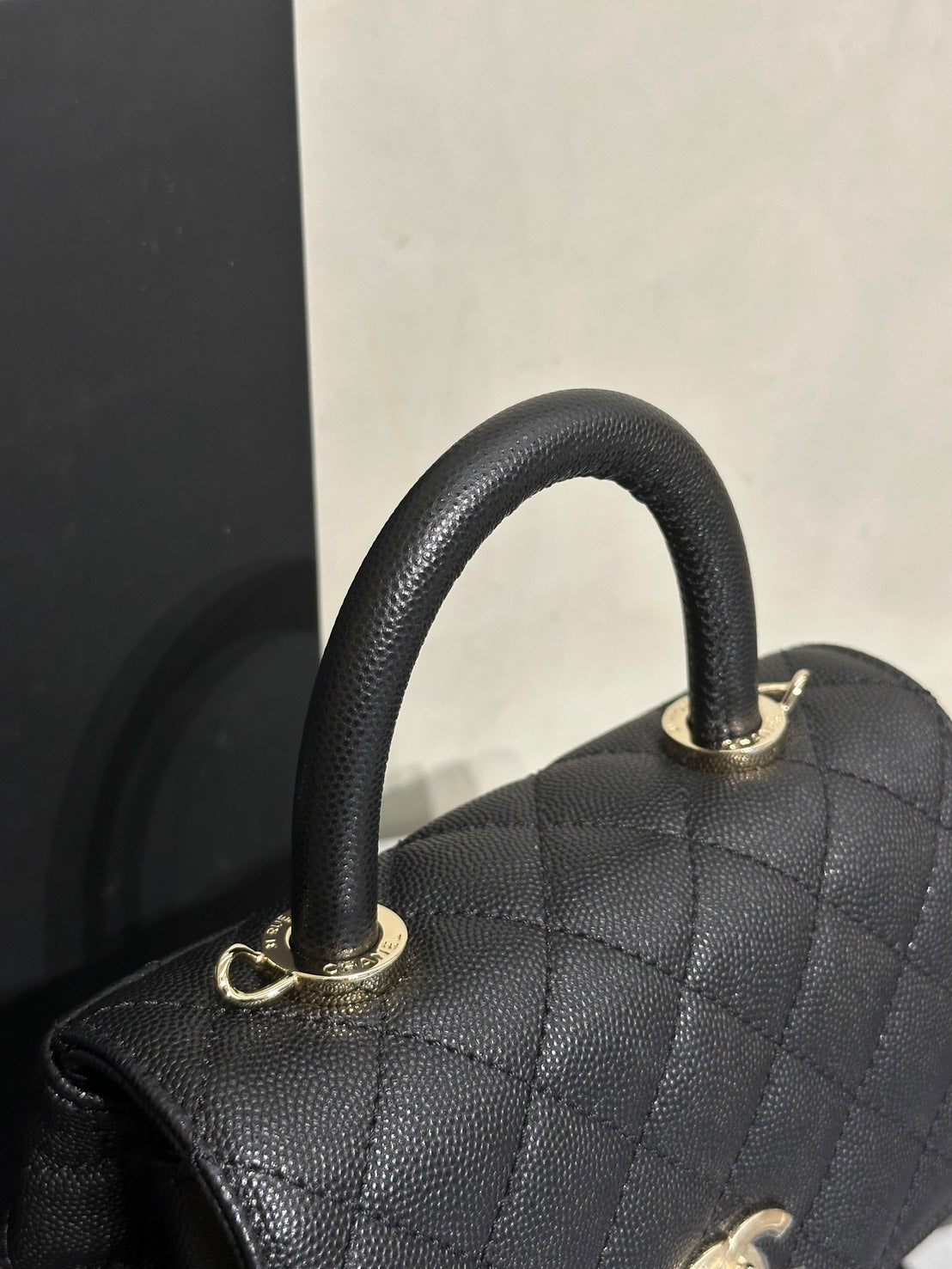 CHANEL Coco Handle - Mini黑金