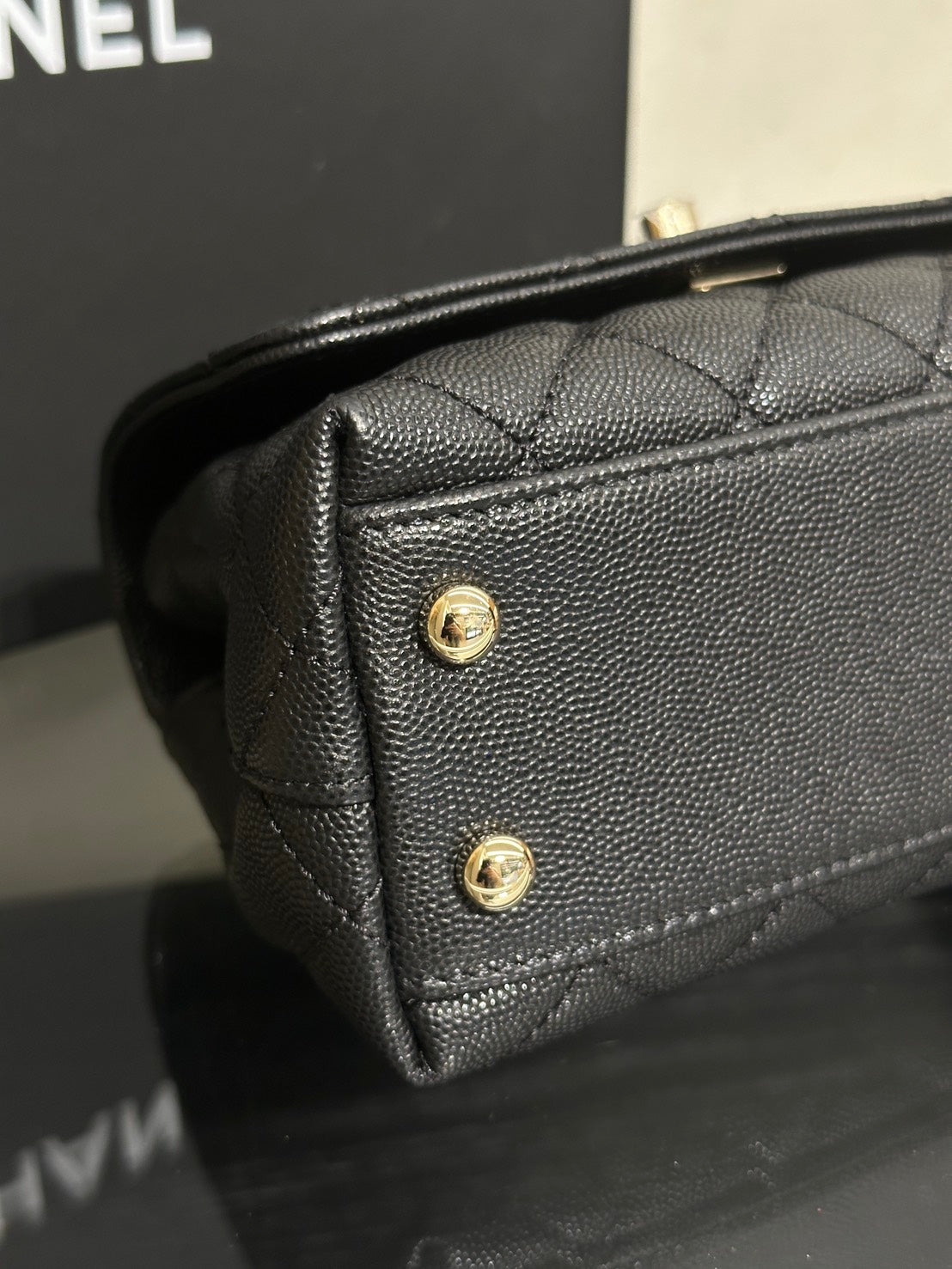 CHANEL Coco Handle - Mini黑金