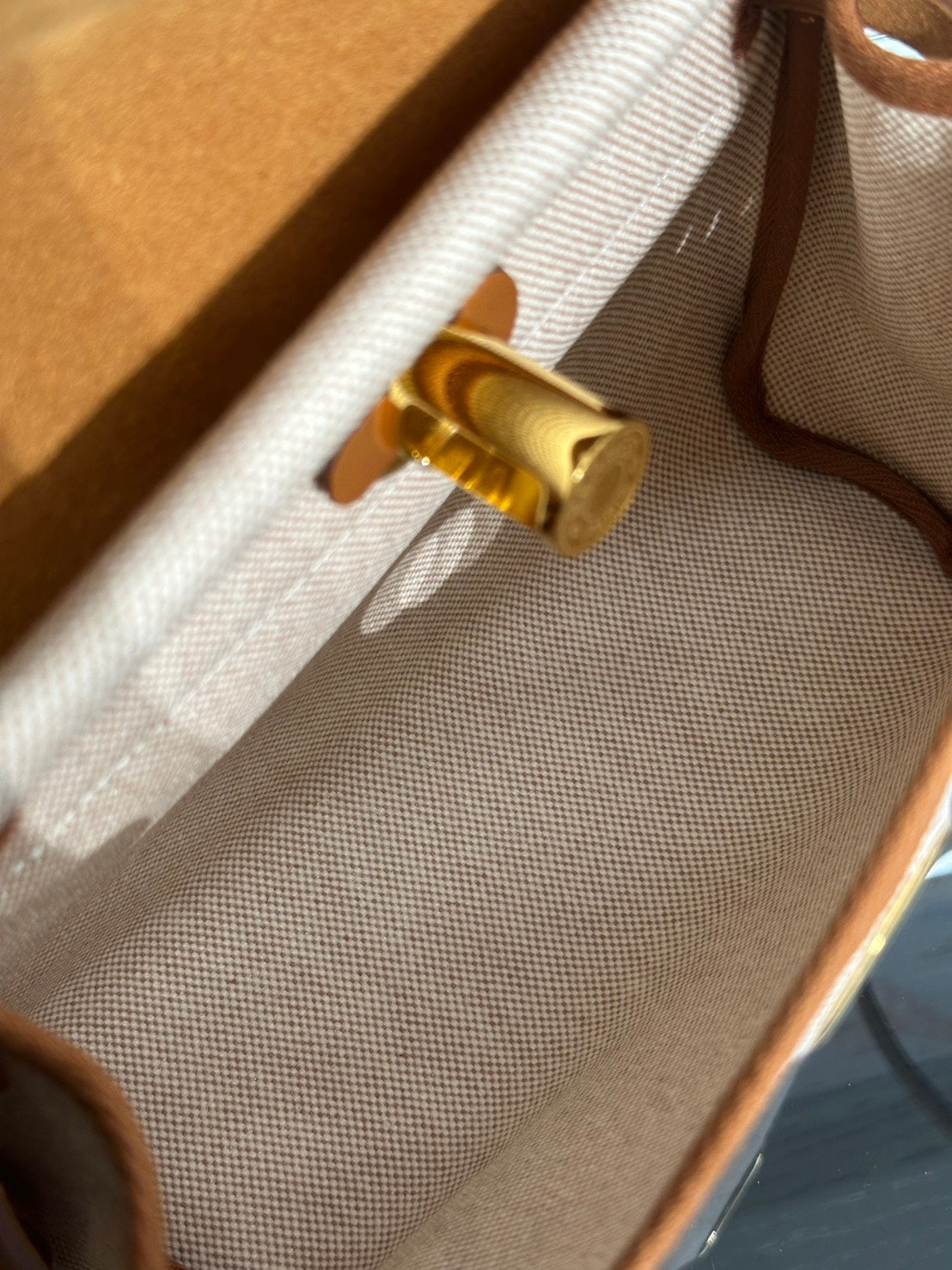HERMES Herbag Zip 20 - Gold 37 金棕金 K