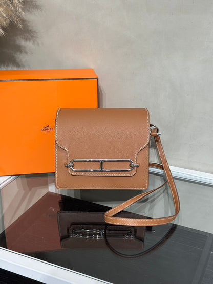 HERMES Mini Roulis - Gold 37 金棕銀 K