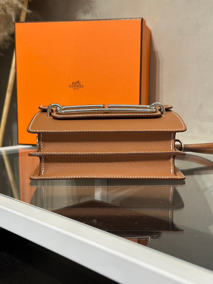 HERMES Mini Roulis - Gold 37 金棕銀 K