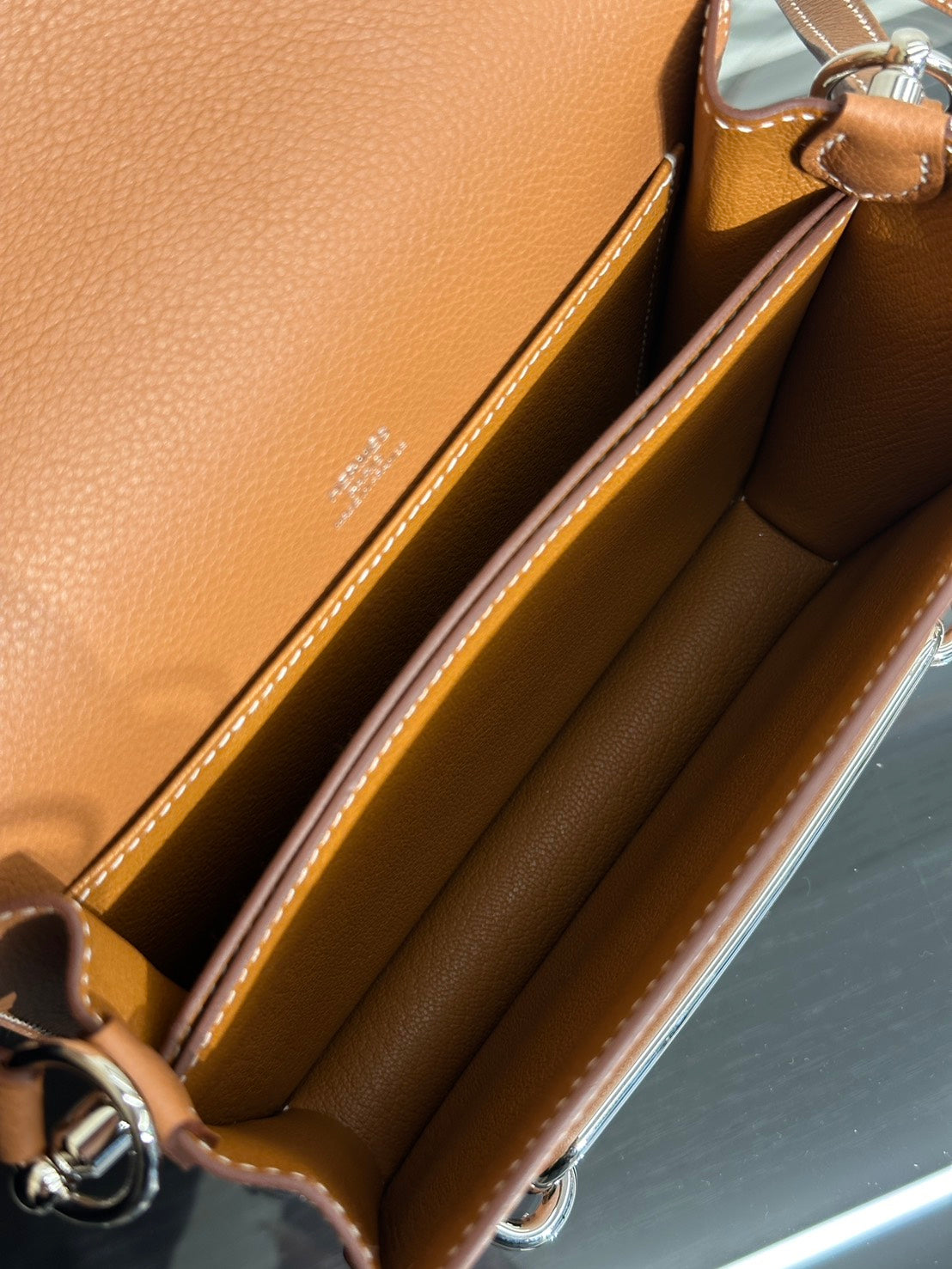 HERMES Mini Roulis - Gold 37 金棕銀 K