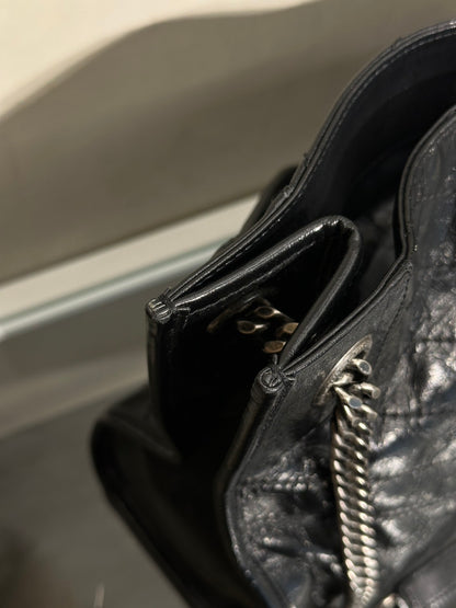 YSL Niki Tote - 中號黑