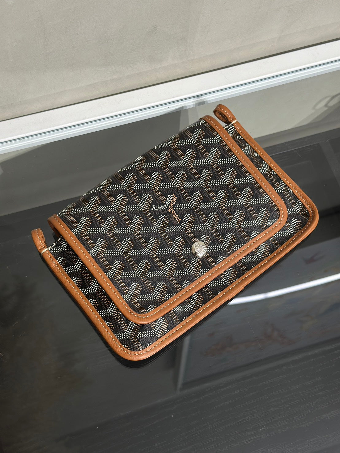 GOYARD Plumet 信封小包 - 棕