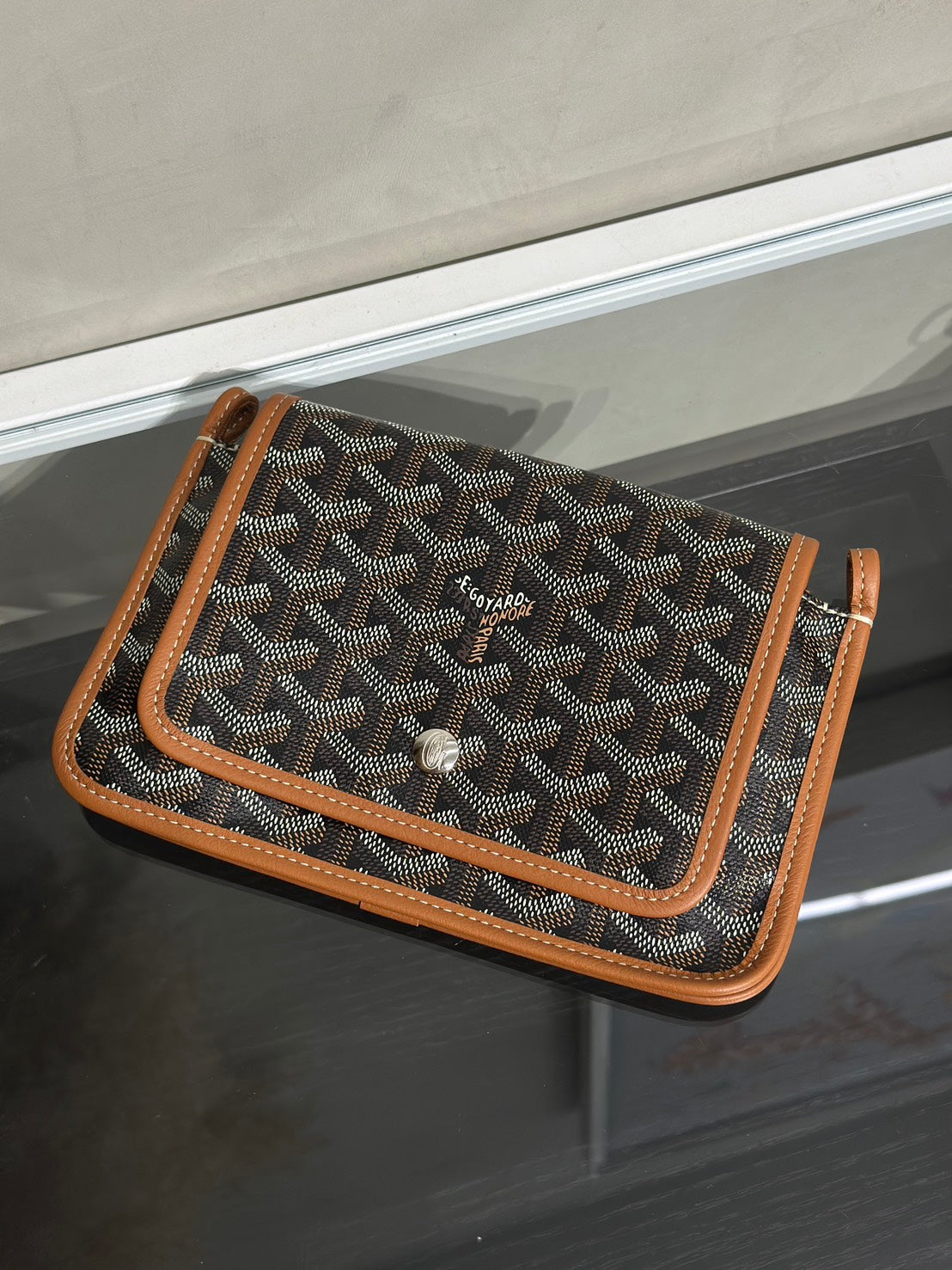GOYARD Plumet 信封小包 - 棕