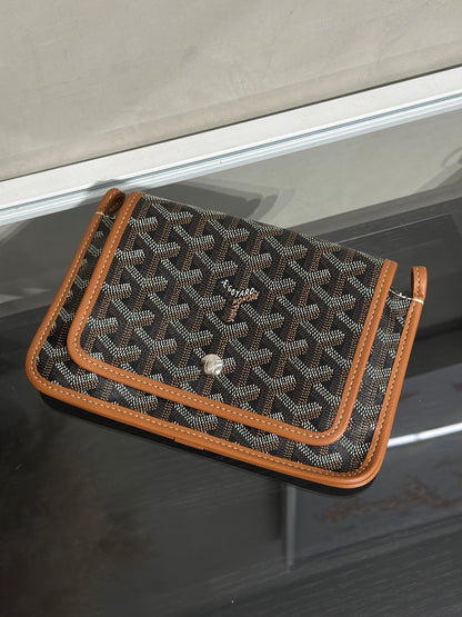 GOYARD Plumet 信封小包 - 棕