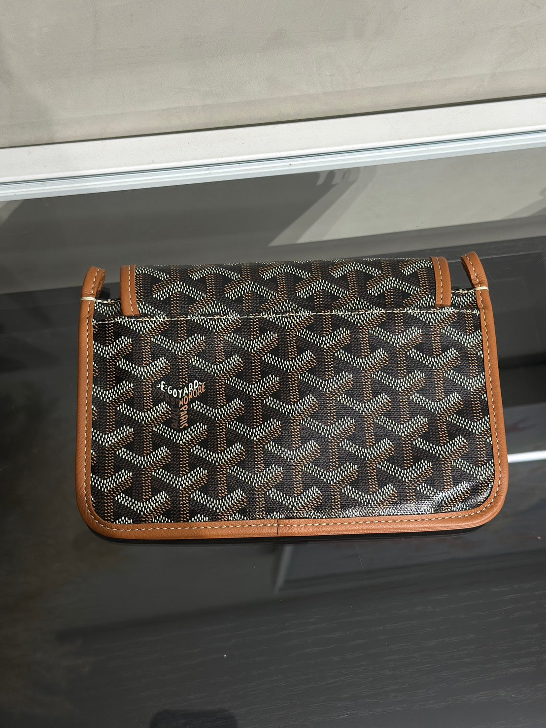 GOYARD Plumet 信封小包 - 棕