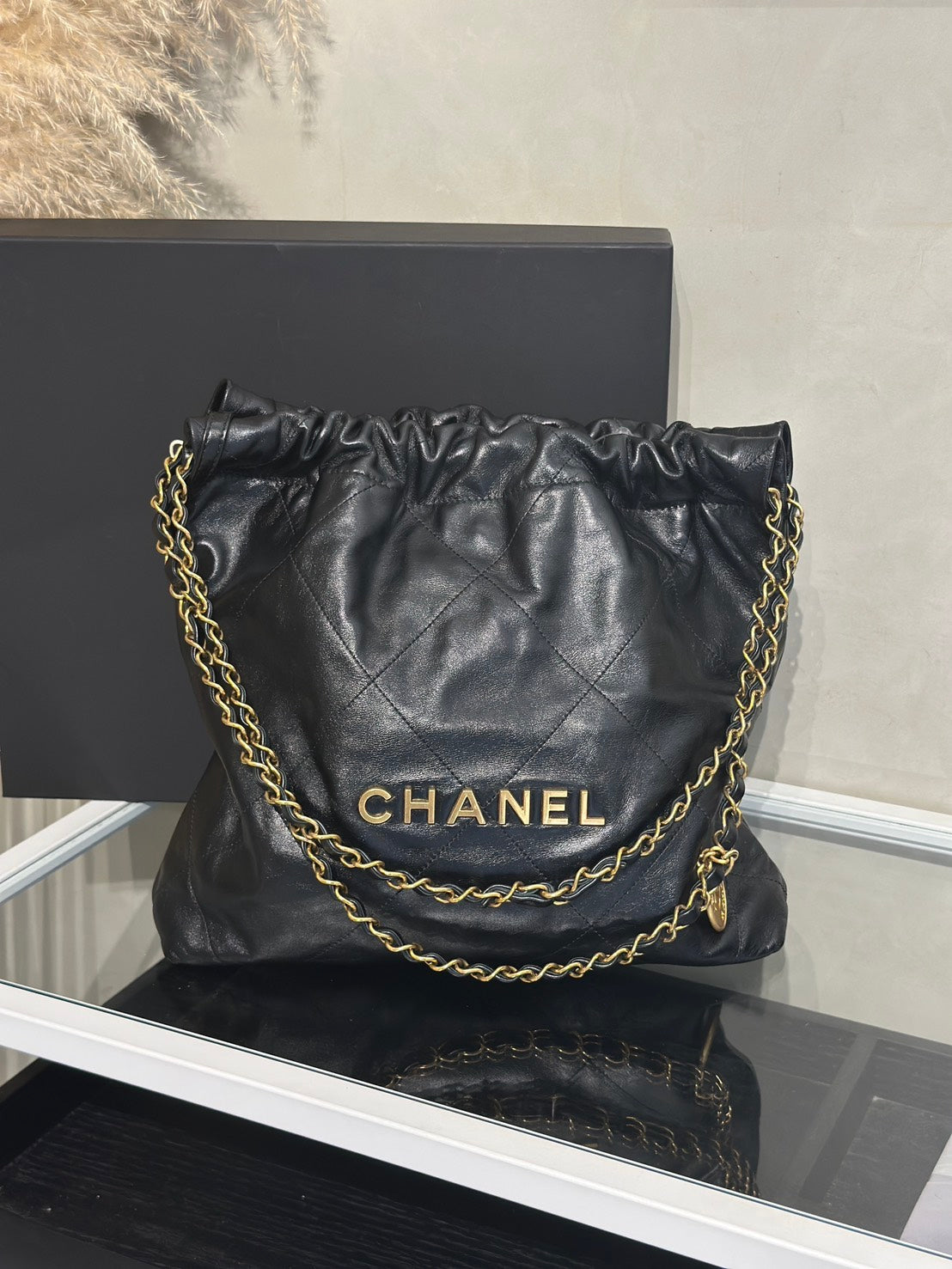 CHANEL 22 Bag - 小號黑金