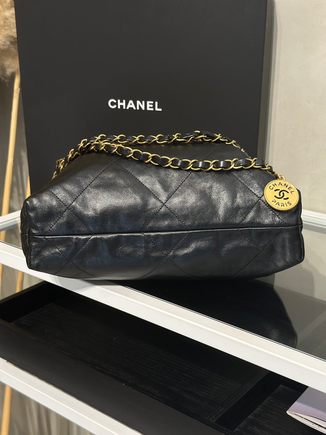 CHANEL 22 Bag - 小號黑金