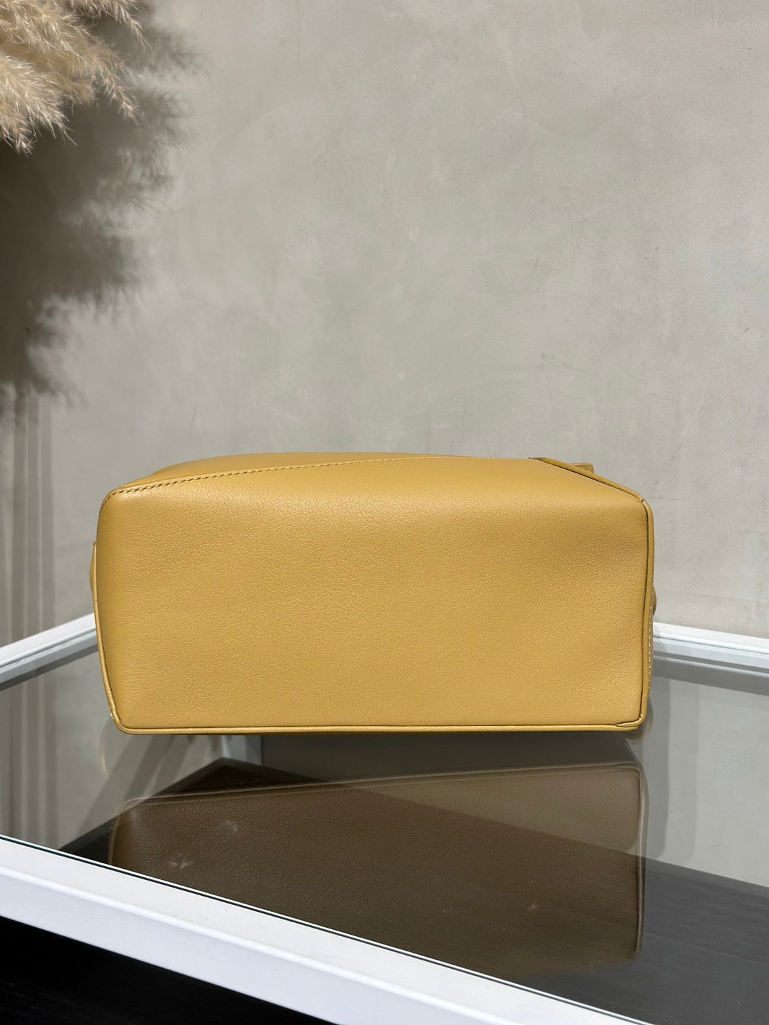LOEWE Puzzle小牛皮手袋 - 小號薑黃色
