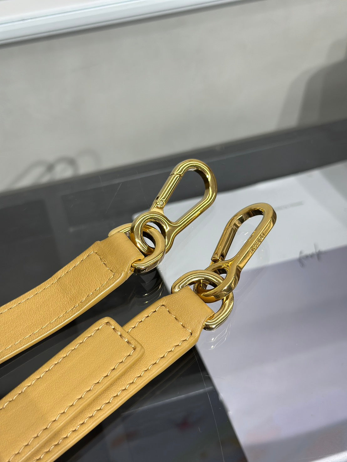 LOEWE Puzzle小牛皮手袋 - 小號薑黃色