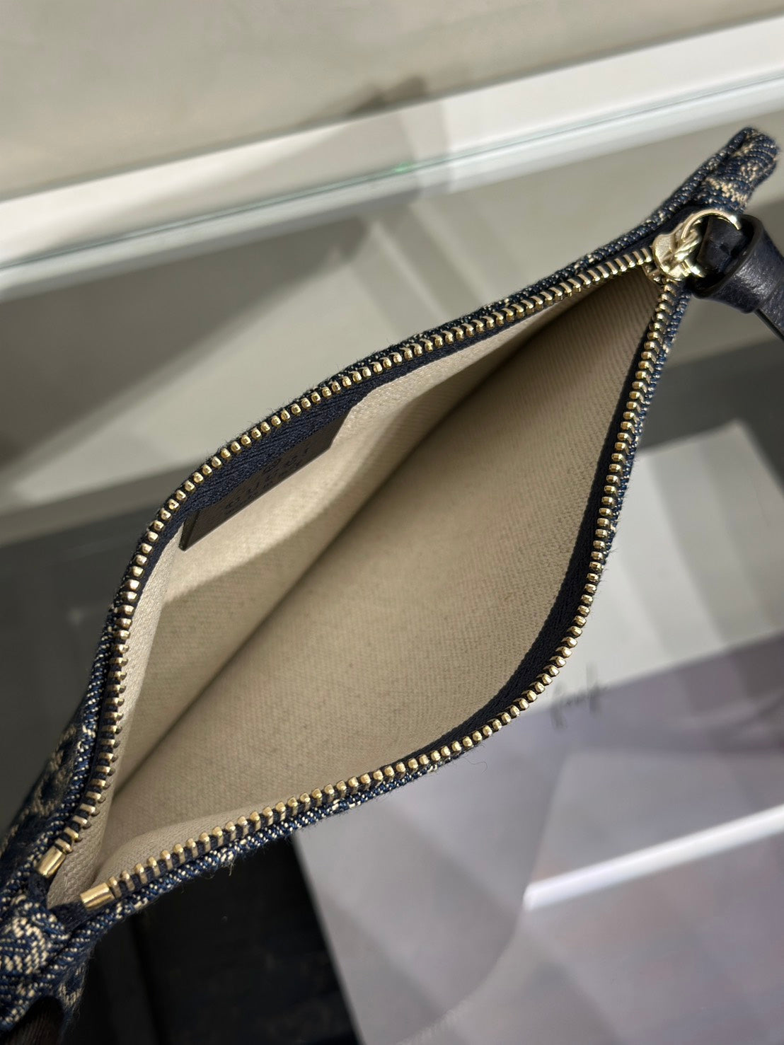 GUCCI Giglio托特包 - 小號藍