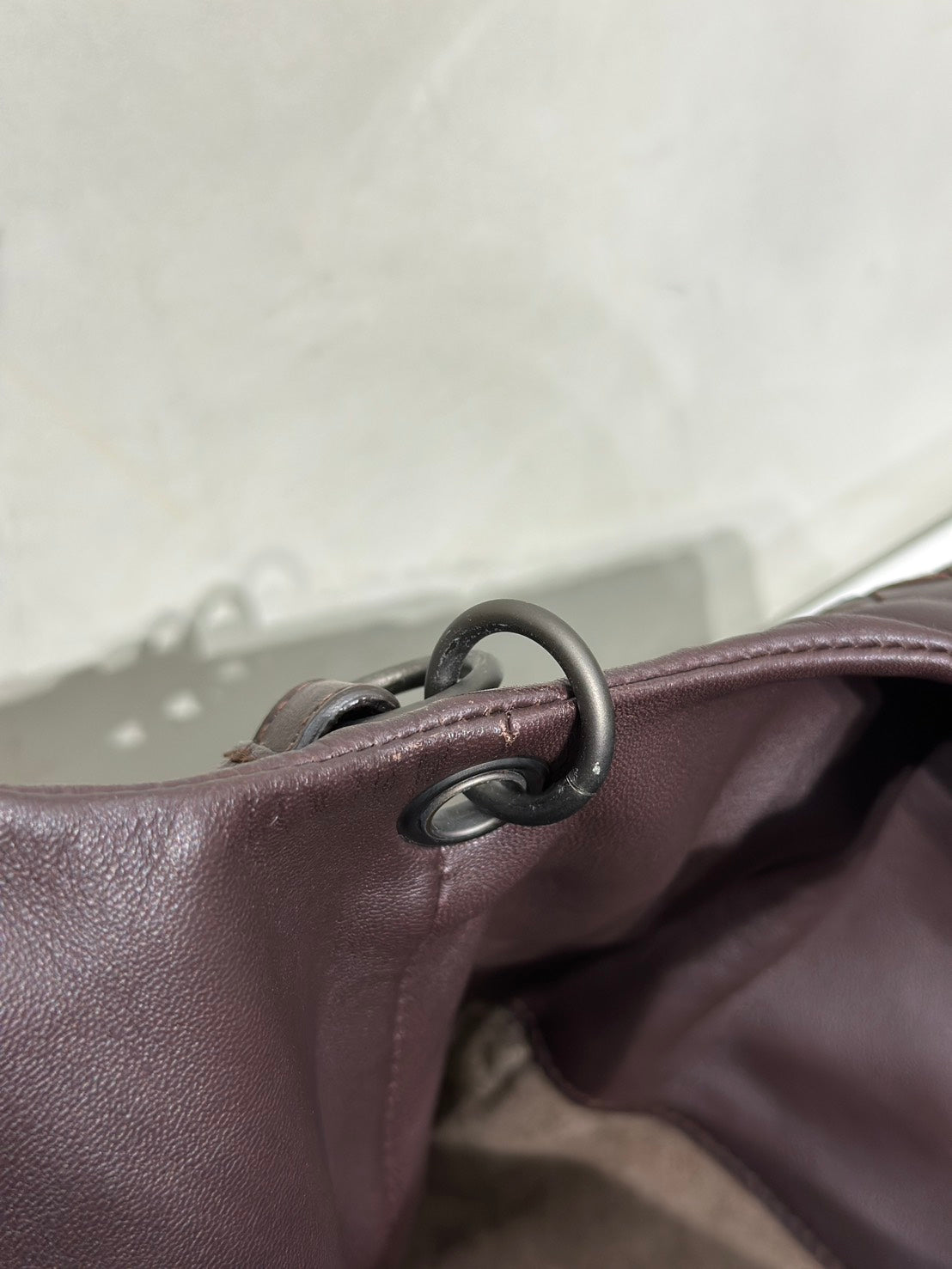 BOTTEGA VENETA Intrecciato Campana單肩包 -咖啡棕