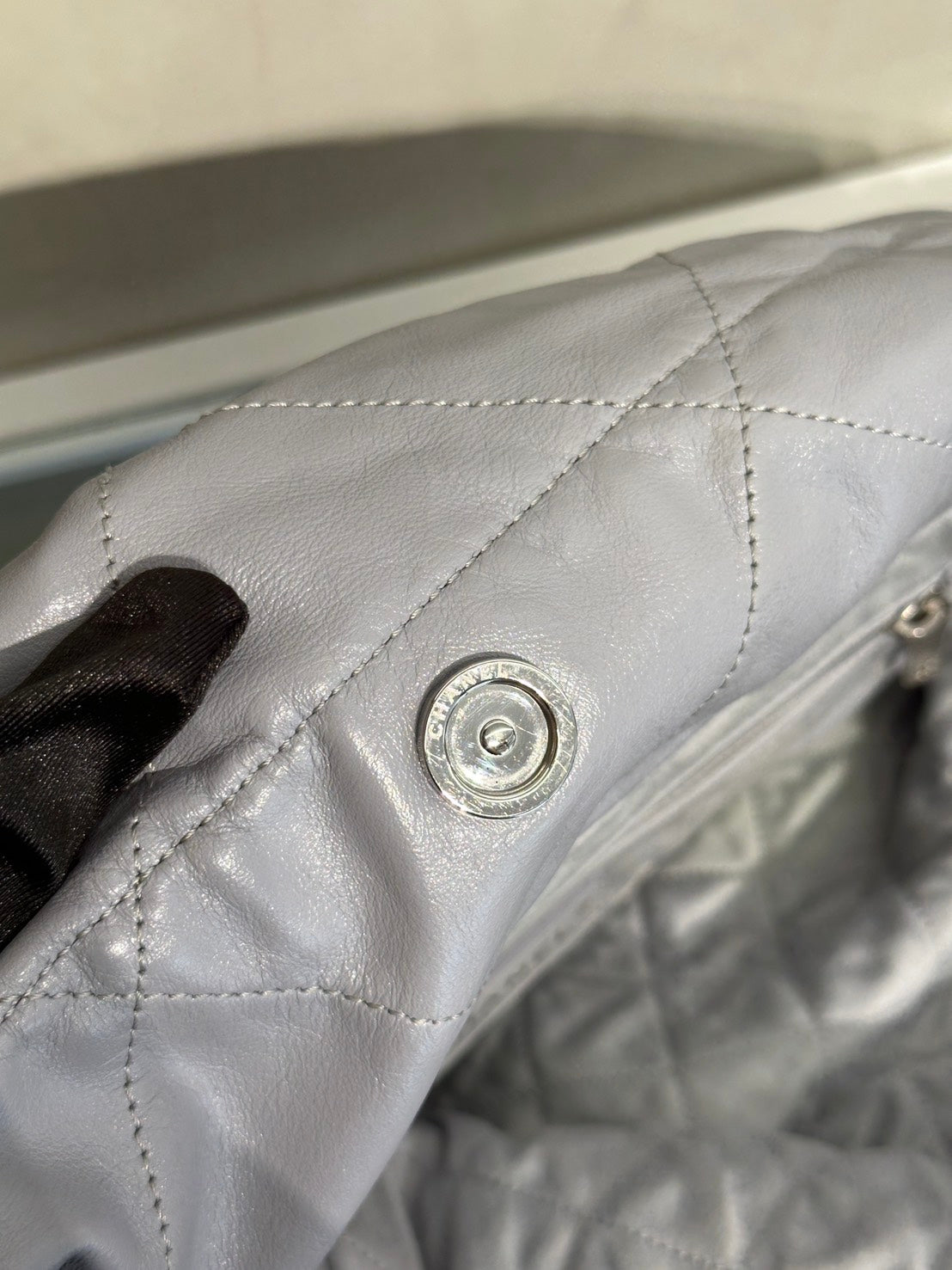 CHANEL 22 Bag - 中號灰銀