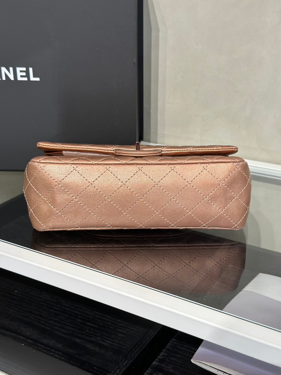 CHANEL 2.55經典口蓋包 24 - 玫瑰金