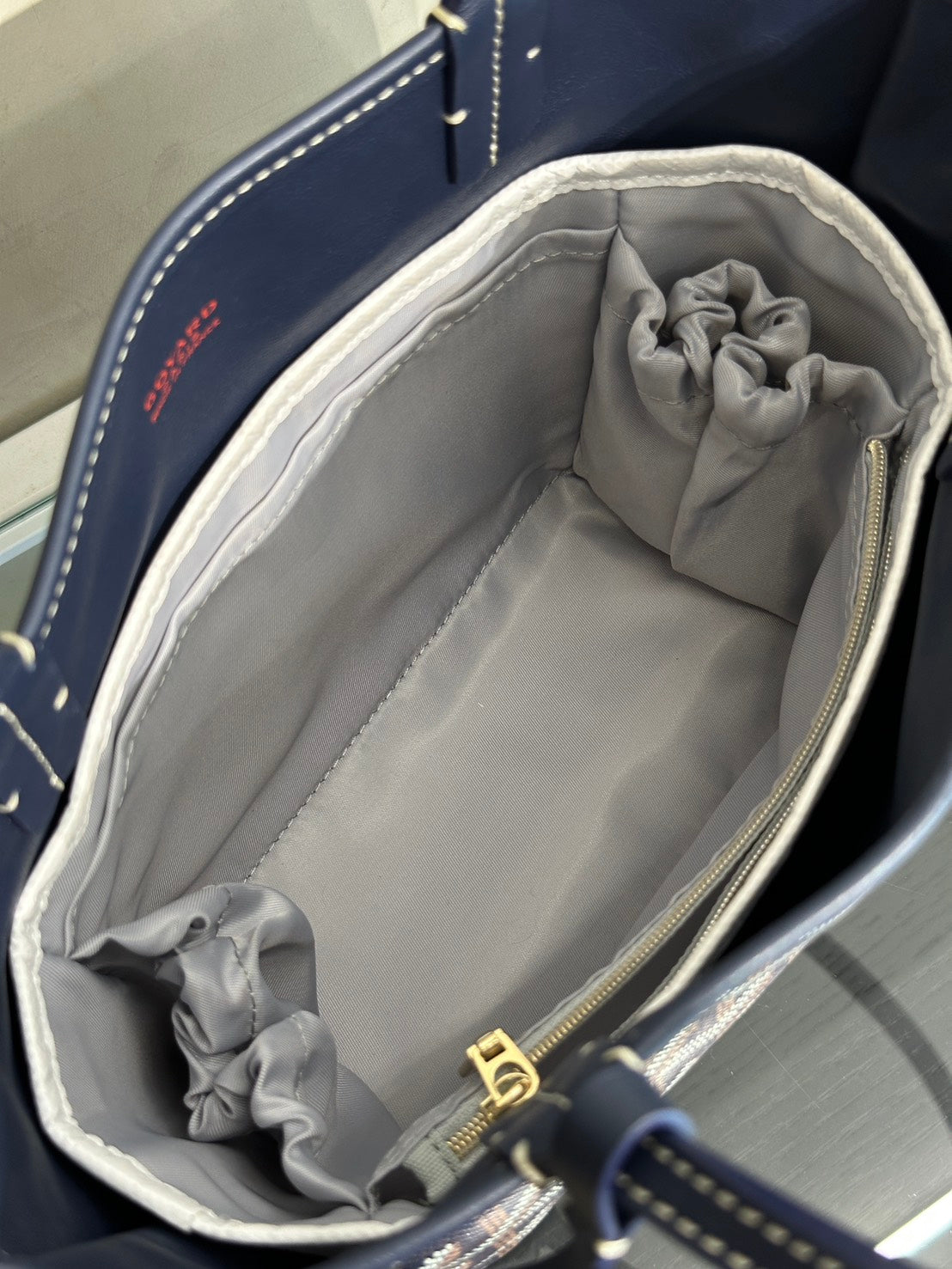 GOYARD Anjou Mini Tote - 深藍