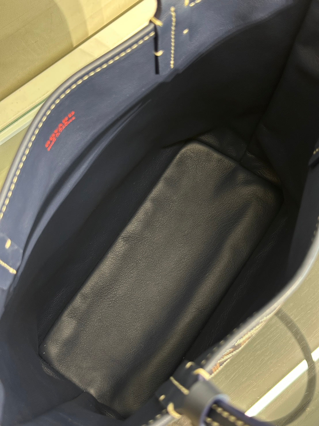 GOYARD Anjou Mini Tote - 深藍