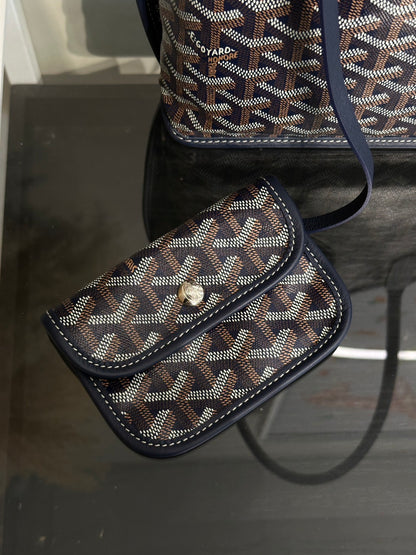 GOYARD Anjou Mini Tote - 深藍