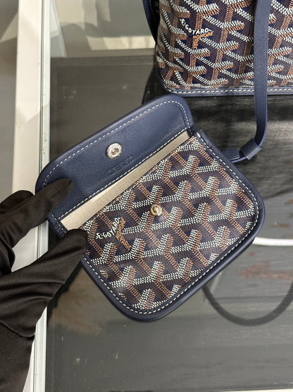 GOYARD Anjou Mini Tote - 深藍
