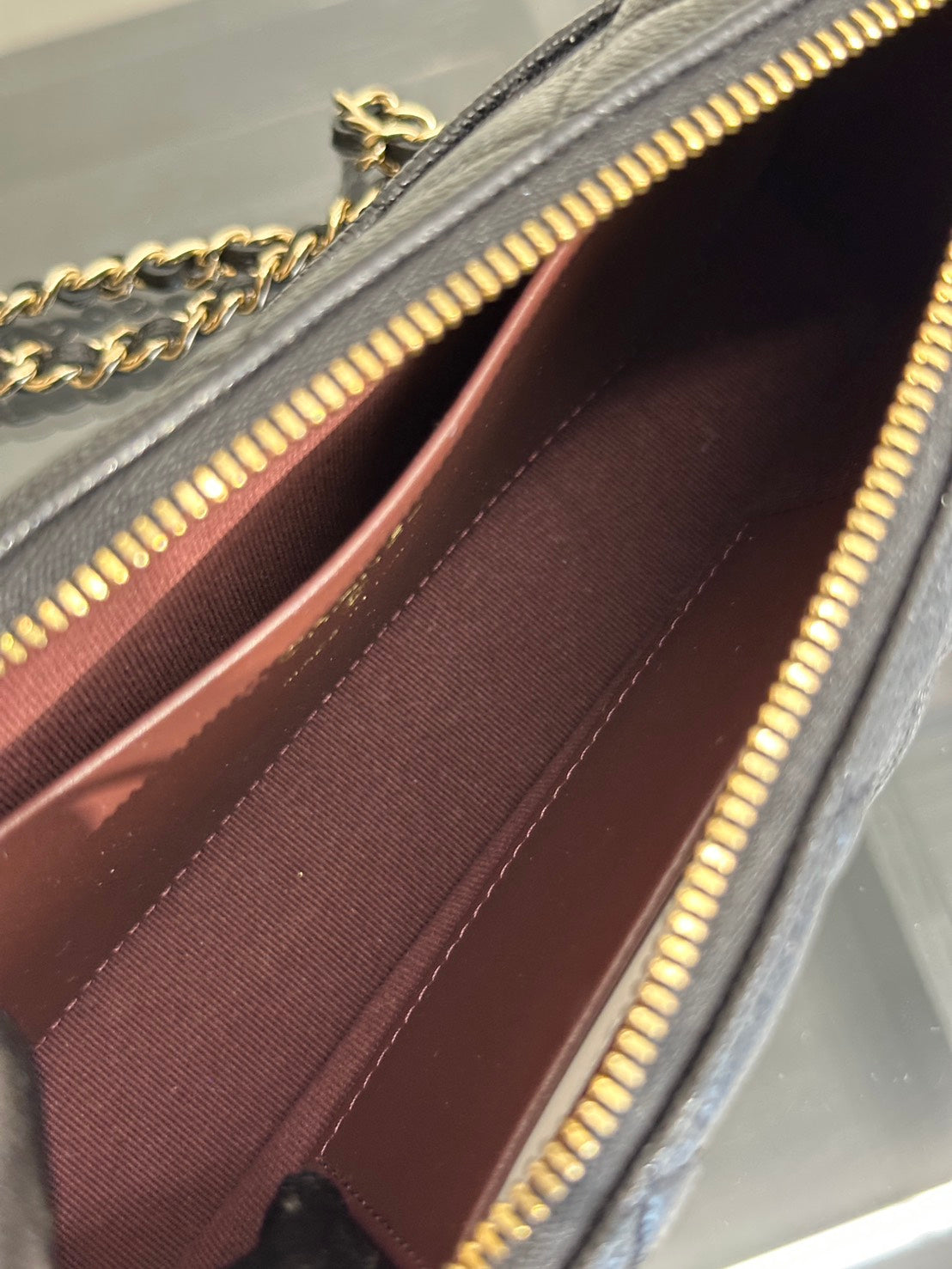CHANEL 雙鍊條麻將包 - 黑金
