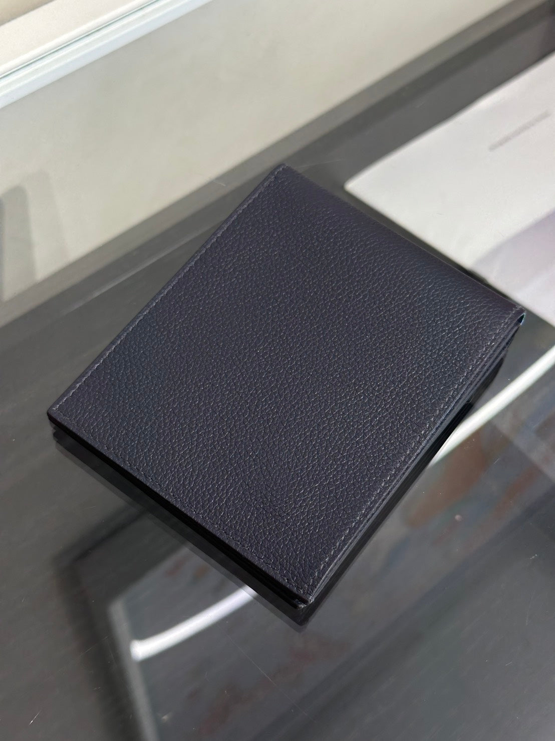 HERMES Citizen Twill雙折皮夾 - Bleu Nuit 2Z 午夜藍 B