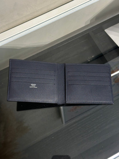 HERMES Citizen Twill雙折皮夾 - Bleu Nuit 2Z 午夜藍 B
