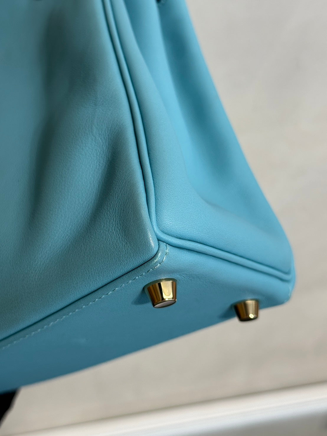 HERMES Kelly 25 - Bleu Atoll 3P 馬卡龍藍金 T