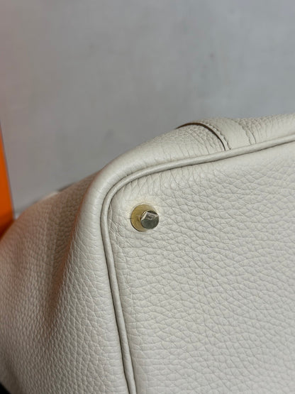 HERMES Picotin 18 - Beton 8L 冰川白金 U