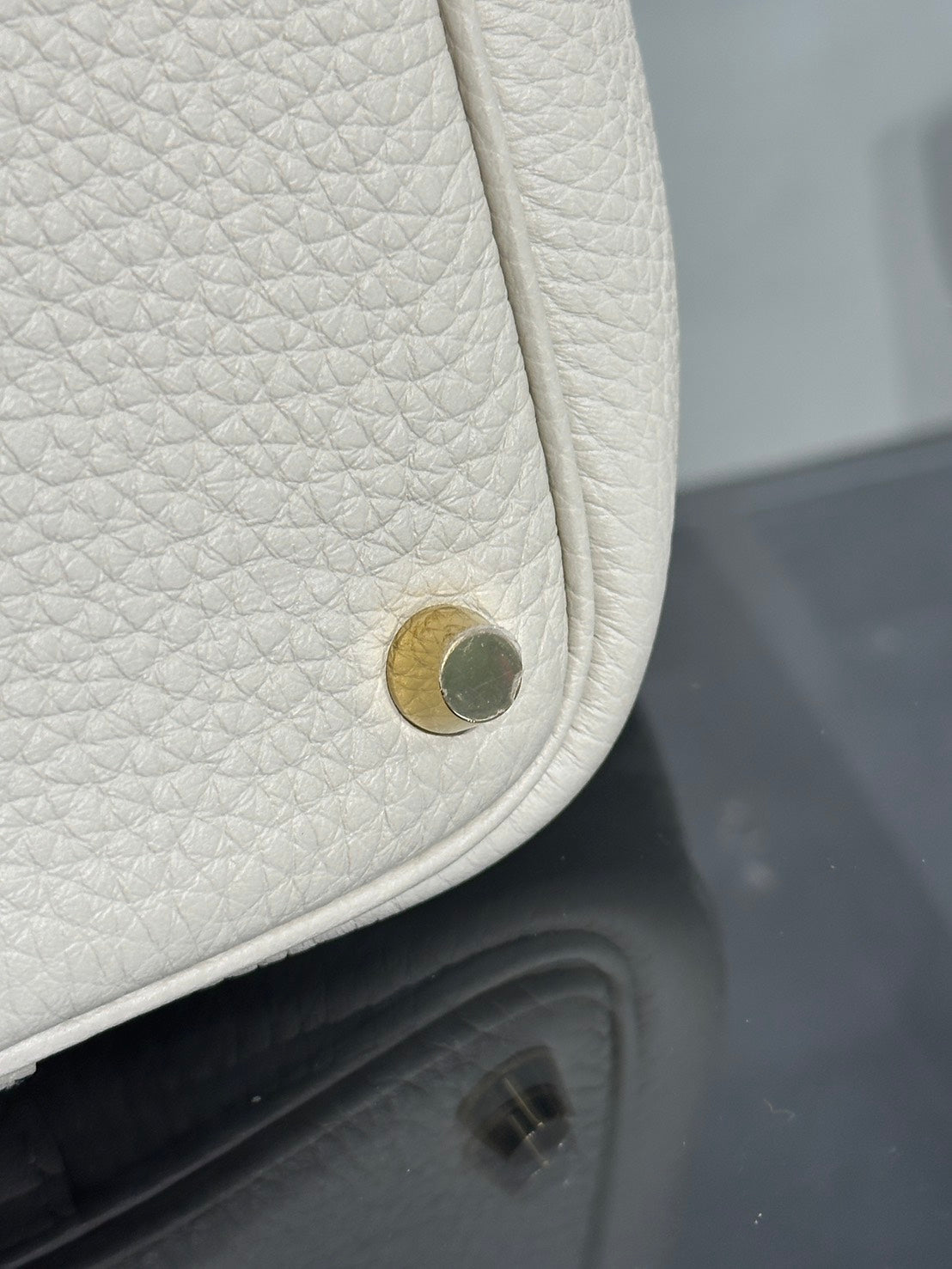 HERMES Picotin 18 - Beton 8L 冰川白金 U