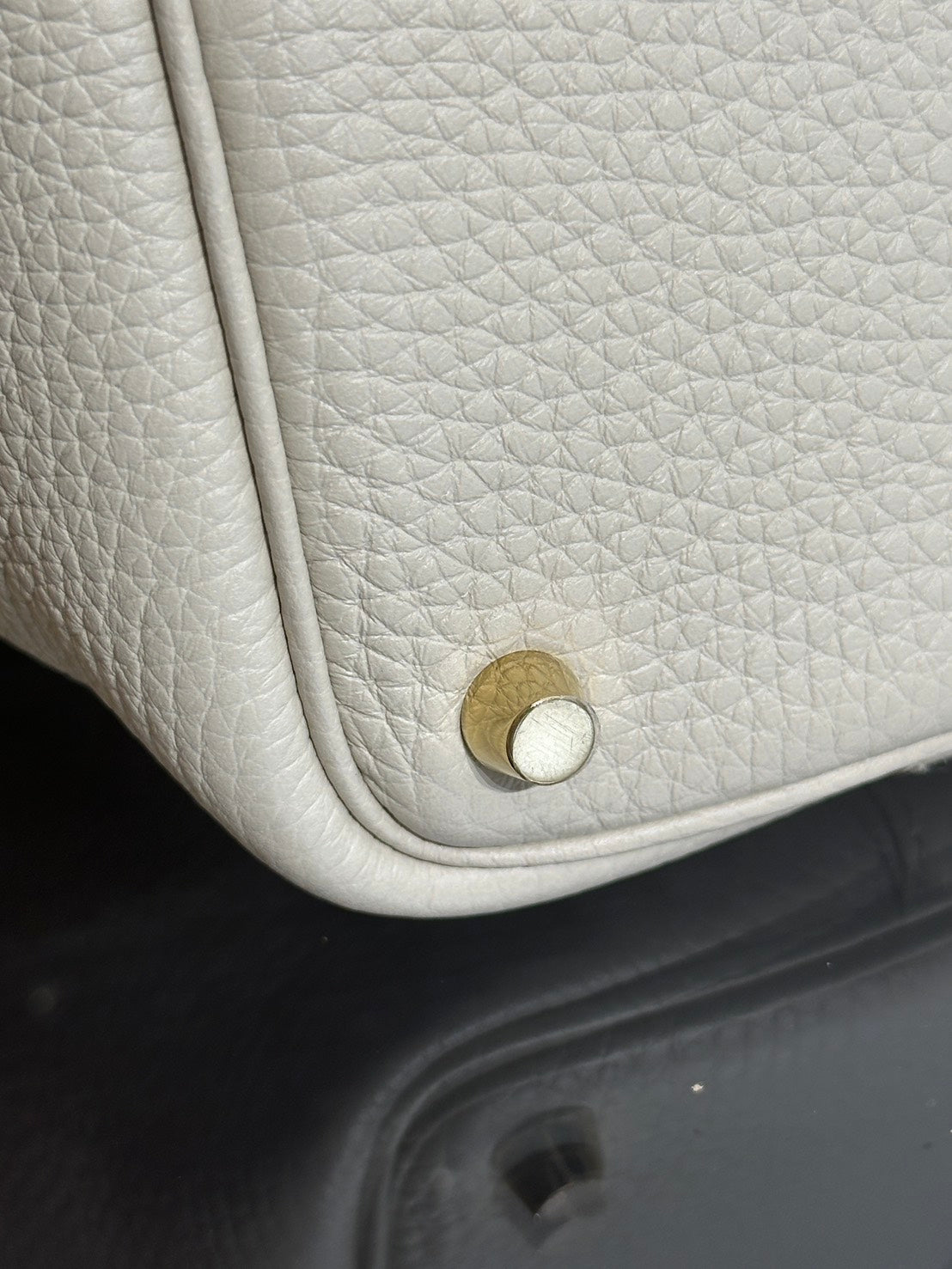 HERMES Picotin 18 - Beton 8L 冰川白金 U