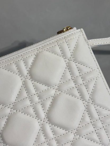 DIOR Toujours小牛皮托特包 - 小號白金