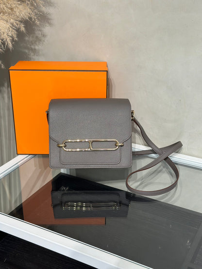 HERMES Mini Roulis - Etain 8F 錫器灰香檳金 Z