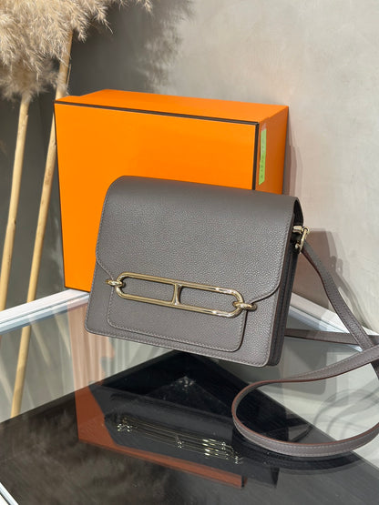 HERMES Mini Roulis - Etain 8F 錫器灰香檳金 Z